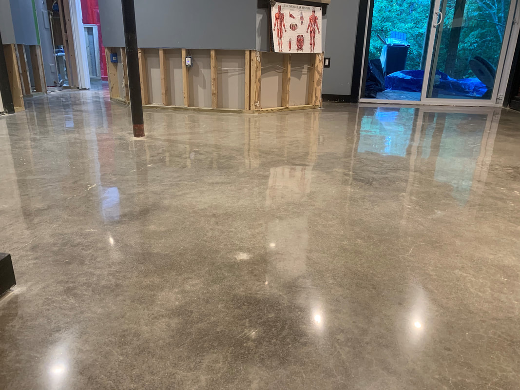 Decorative Polished Concrete & Stain in Washington DC & Maryland & Virginia  - Residential & Commercial - MILOS RESTORATION